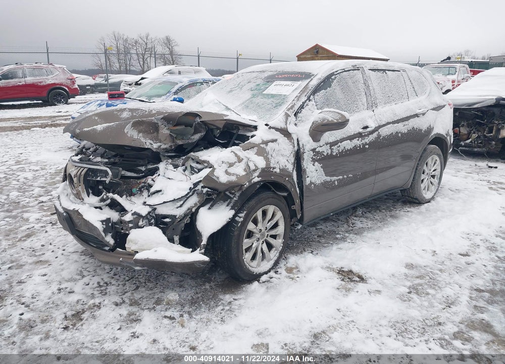 2017 BUICK ENVISION ESSENCE VIN: LRBFXDSA1HD117382
