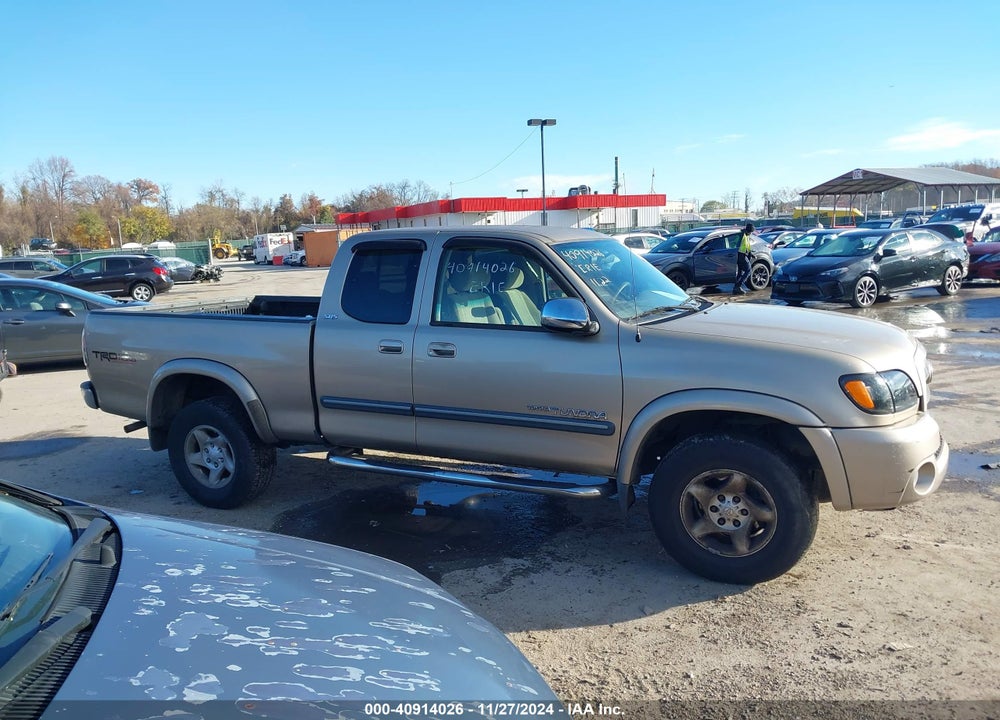 2003 TOYOTA TUNDRA SR5 V8 VIN: 5TBBT44163S404893