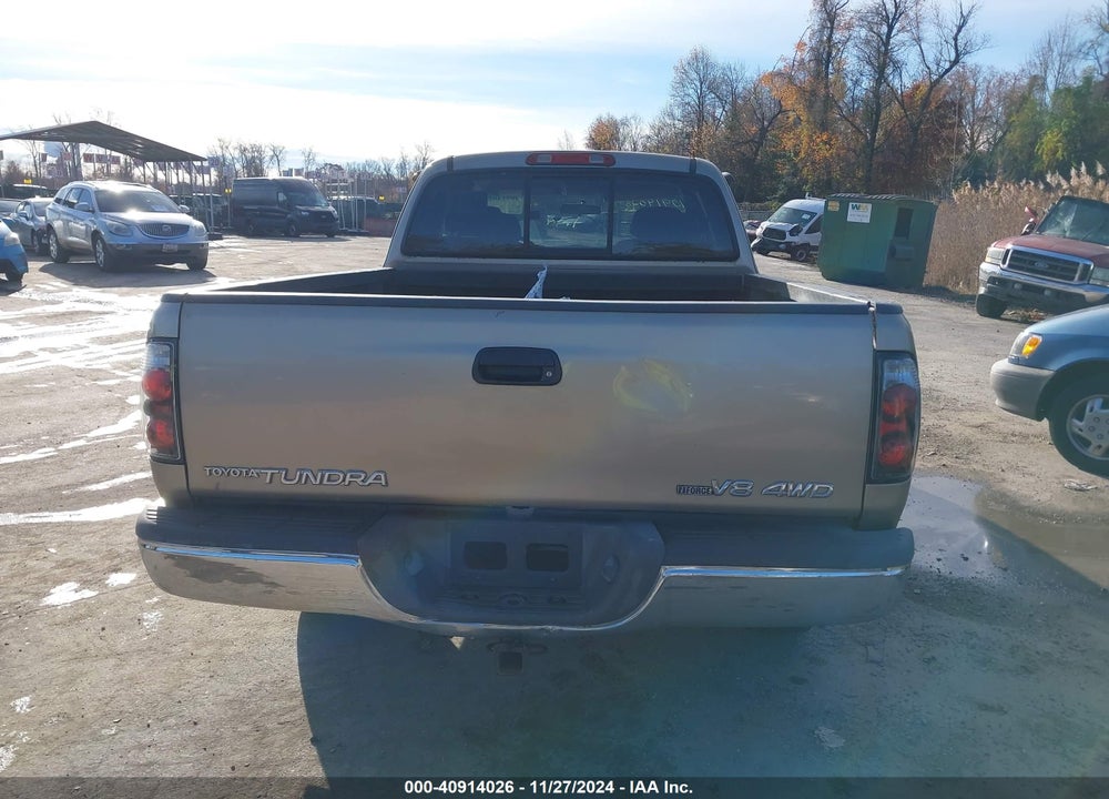 2003 TOYOTA TUNDRA SR5 V8 VIN: 5TBBT44163S404893