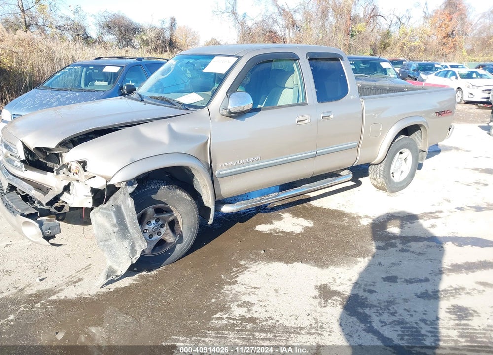 2003 TOYOTA TUNDRA SR5 V8 VIN: 5TBBT44163S404893