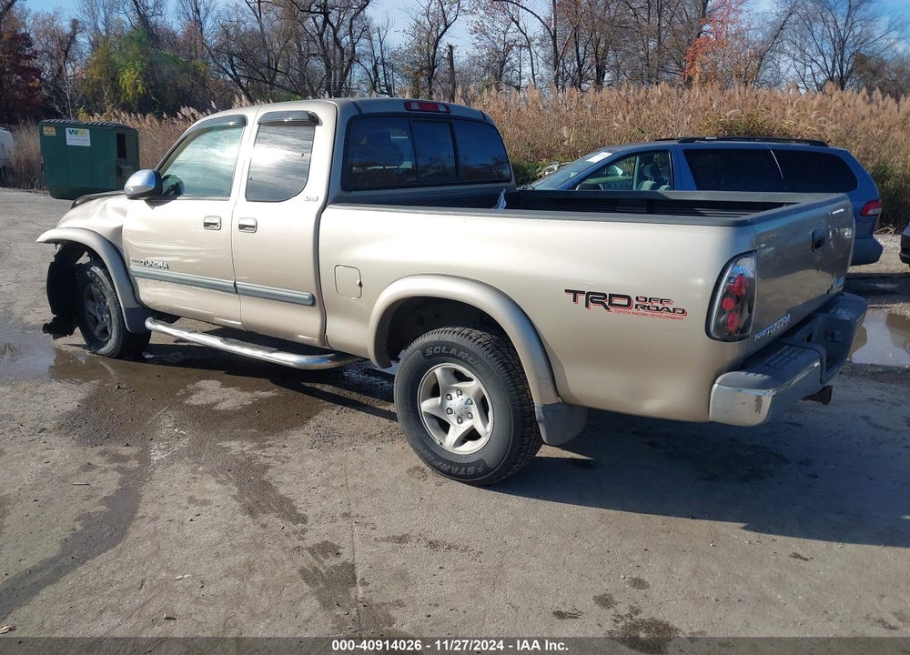 2003 TOYOTA TUNDRA SR5 V8 VIN: 5TBBT44163S404893