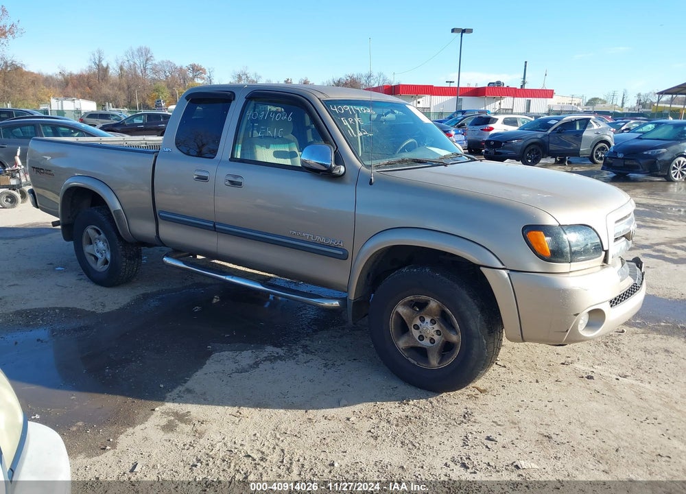 2003 TOYOTA TUNDRA SR5 V8 VIN: 5TBBT44163S404893