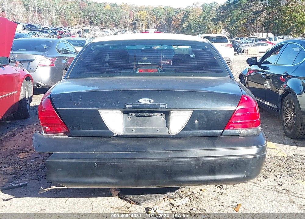 2008 FORD CROWN VICTORIA POLICE/POLICE INTERCEPTOR VIN: 2FAFP71VX8X119024