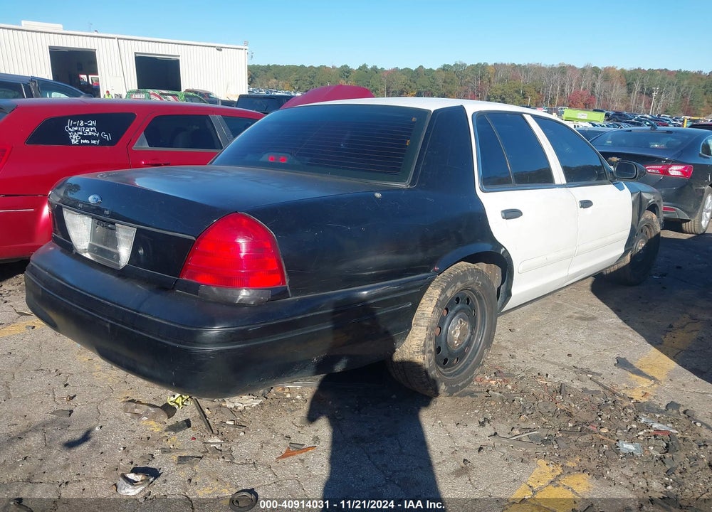 2008 FORD CROWN VICTORIA POLICE/POLICE INTERCEPTOR VIN: 2FAFP71VX8X119024
