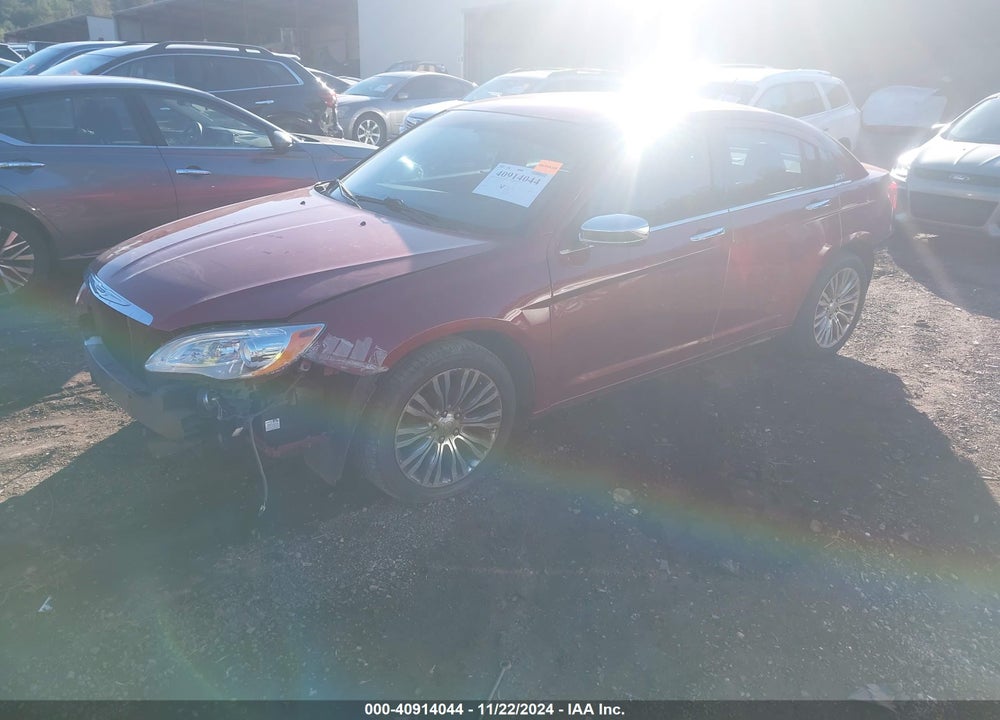 2012 CHRYSLER 200 LIMITED VIN: 1C3CCBCB5CN307429