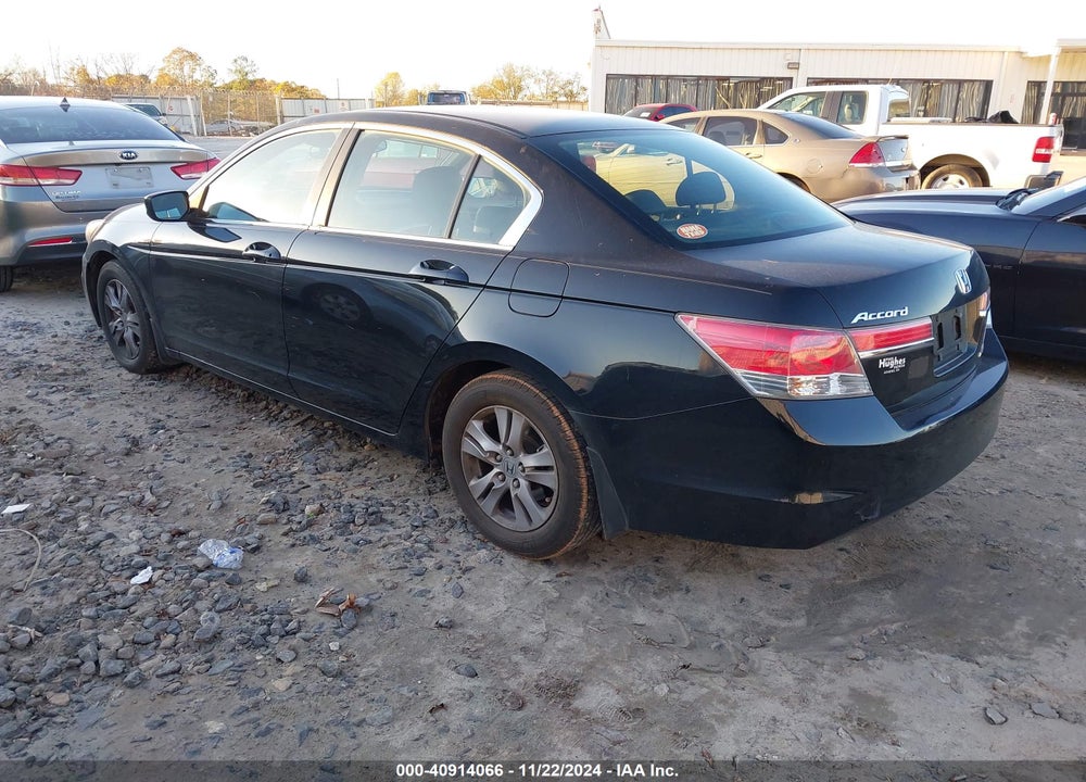 2012 HONDA ACCORD 2.4 SE VIN: 1HGCP2F6XCA244545