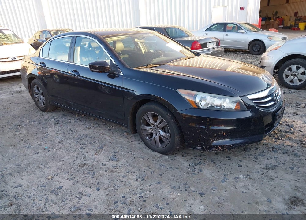 2012 HONDA ACCORD 2.4 SE VIN: 1HGCP2F6XCA244545