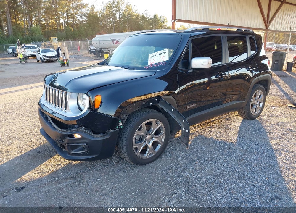 2018 JEEP RENEGADE LIMITED FWD VIN: ZACCJADB5JPJ18503