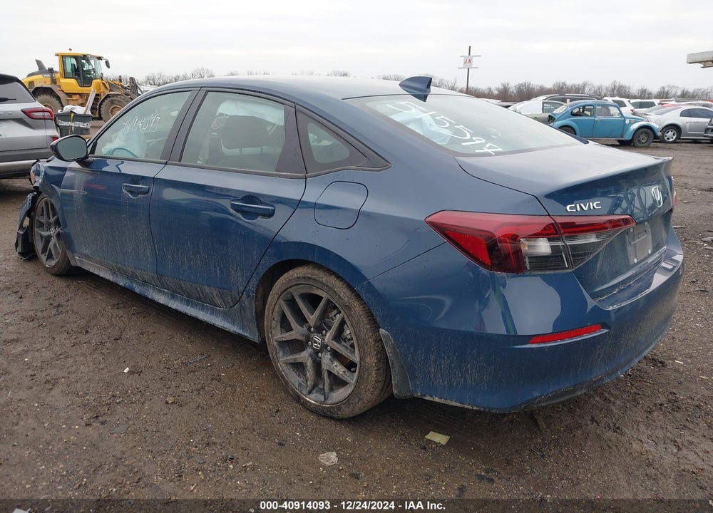 2025 HONDA CIVIC VIN: 2HGFE2F51SH515597