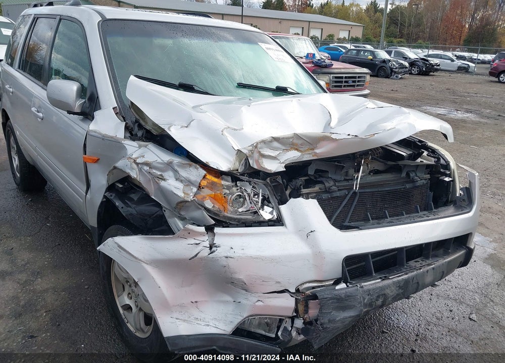 2006 HONDA PILOT EX-L VIN: 5FNYF187X6B026303