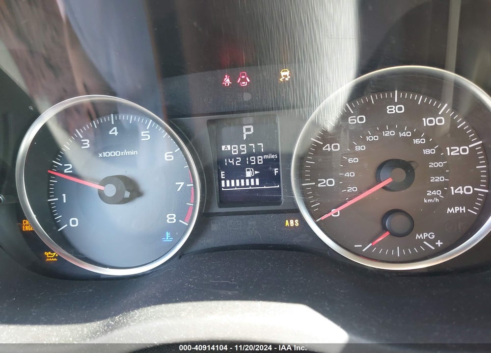 2013 SUBARU XV CROSSTREK 2.0I LIMITED VIN: JF2GPAGC5D2870189