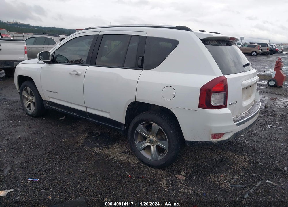 2016 JEEP COMPASS HIGH ALTITUDE EDITION VIN: 1C4NJDEB0GD799222