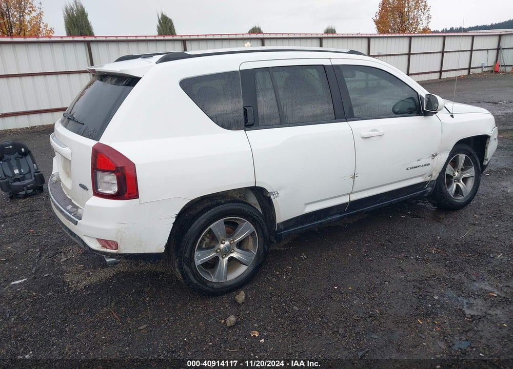 2016 JEEP COMPASS HIGH ALTITUDE EDITION VIN: 1C4NJDEB0GD799222