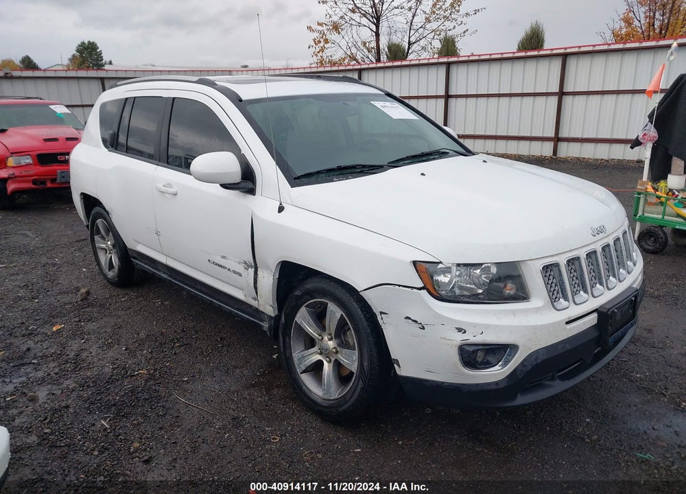 2016 JEEP COMPASS HIGH ALTITUDE EDITION VIN: 1C4NJDEB0GD799222