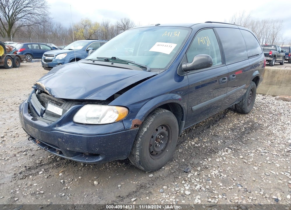 2006 DODGE GRAND CARAVAN SE VIN: 1D4GP24R36B634997