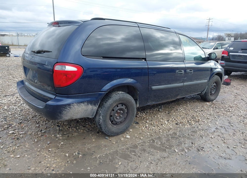 2006 DODGE GRAND CARAVAN SE VIN: 1D4GP24R36B634997