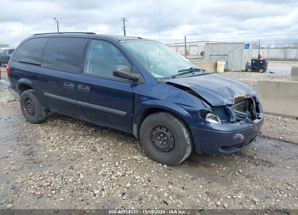 2006 DODGE GRAND CARAVAN SE VIN: 1D4GP24R36B634997