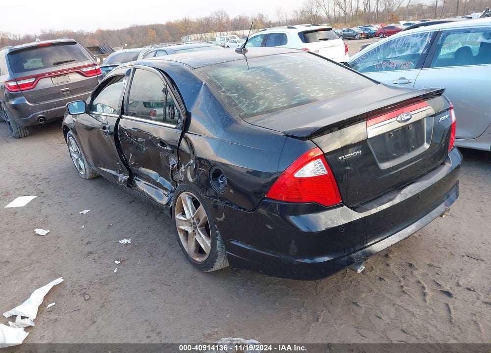 2011 FORD FUSION SPORT VIN: 3FAHP0KC5BR297135