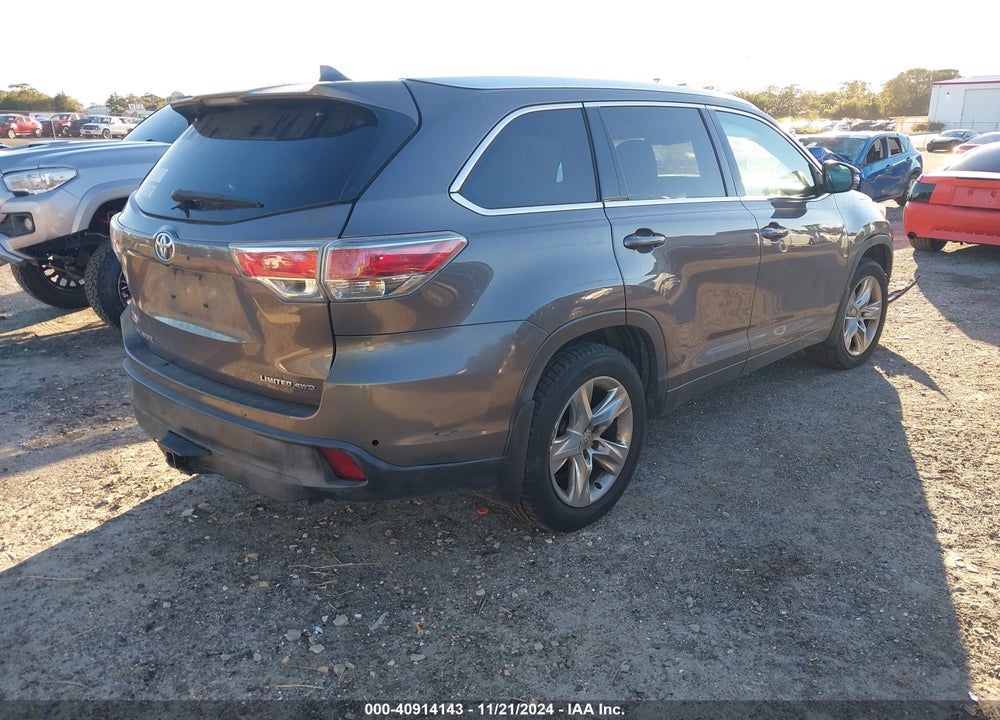 2014 TOYOTA HIGHLANDER VIN: 5TDDKRFH6ES011831