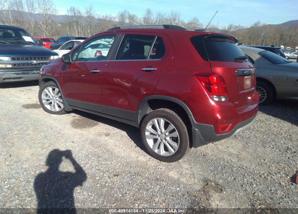 2018 CHEVROLET TRAX PREMIER VIN: 3GNCJRSB4JL176333