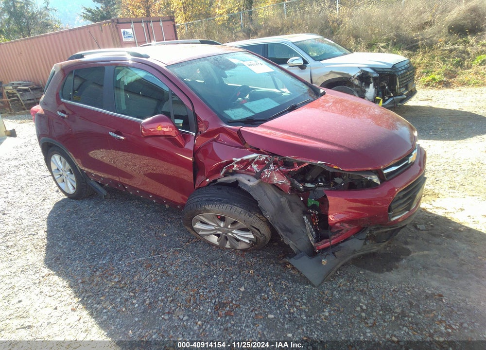 2018 CHEVROLET TRAX PREMIER VIN: 3GNCJRSB4JL176333