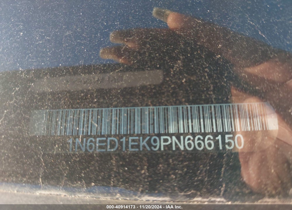 2023 NISSAN FRONTIER SV 4X4 VIN: 1N6ED1EK9PN666150
