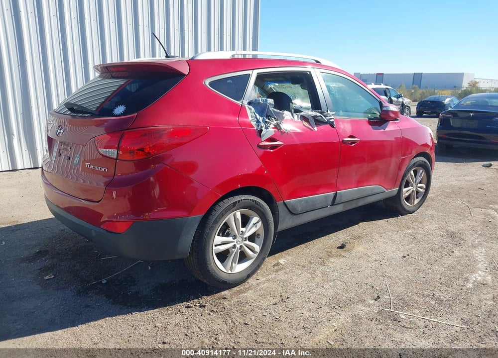 2013 HYUNDAI TUCSON GLS VIN: KM8JU3AC5DU751897