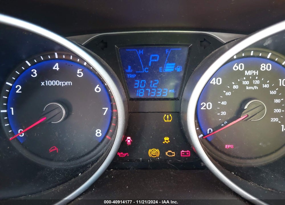 2013 HYUNDAI TUCSON GLS VIN: KM8JU3AC5DU751897