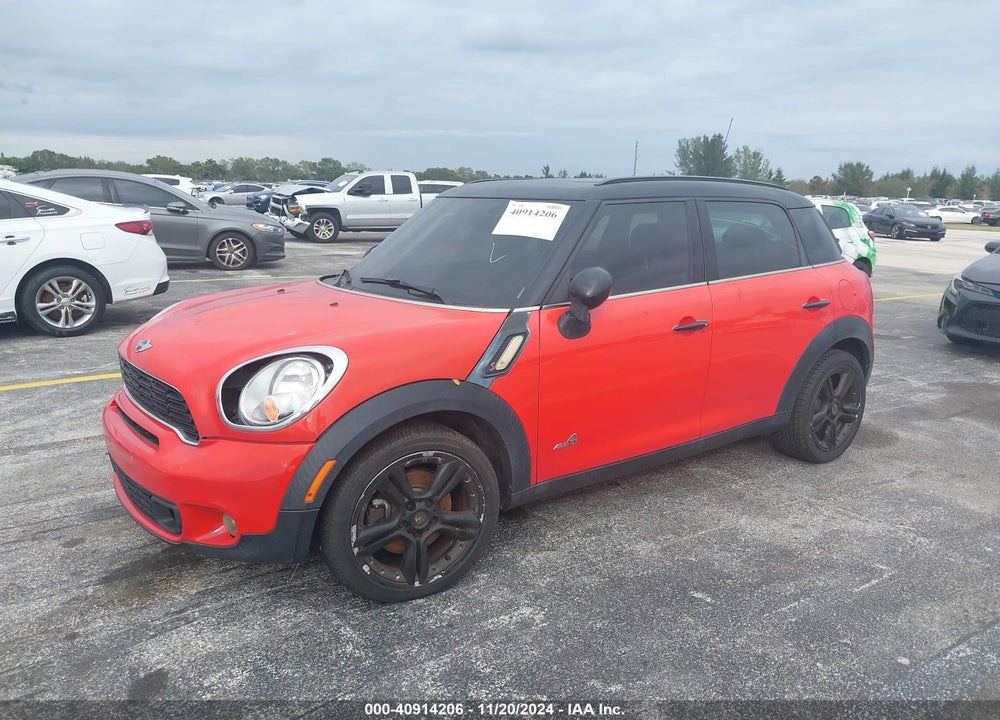 2011 MINI COOPER S COUNTRYMAN VIN: WMWZC5C56BWM11323