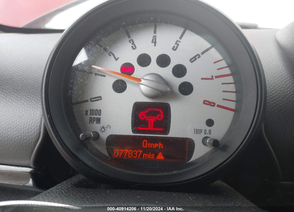2011 MINI COOPER S COUNTRYMAN VIN: WMWZC5C56BWM11323