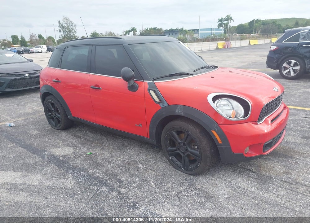 2011 MINI COOPER S COUNTRYMAN VIN: WMWZC5C56BWM11323