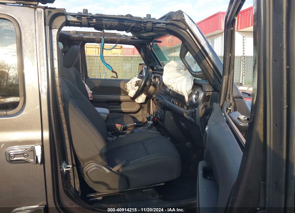 2021 JEEP WRANGLER UNLIMITED SAHARA 4X4 VIN: 1C4HJXEN7MW722596
