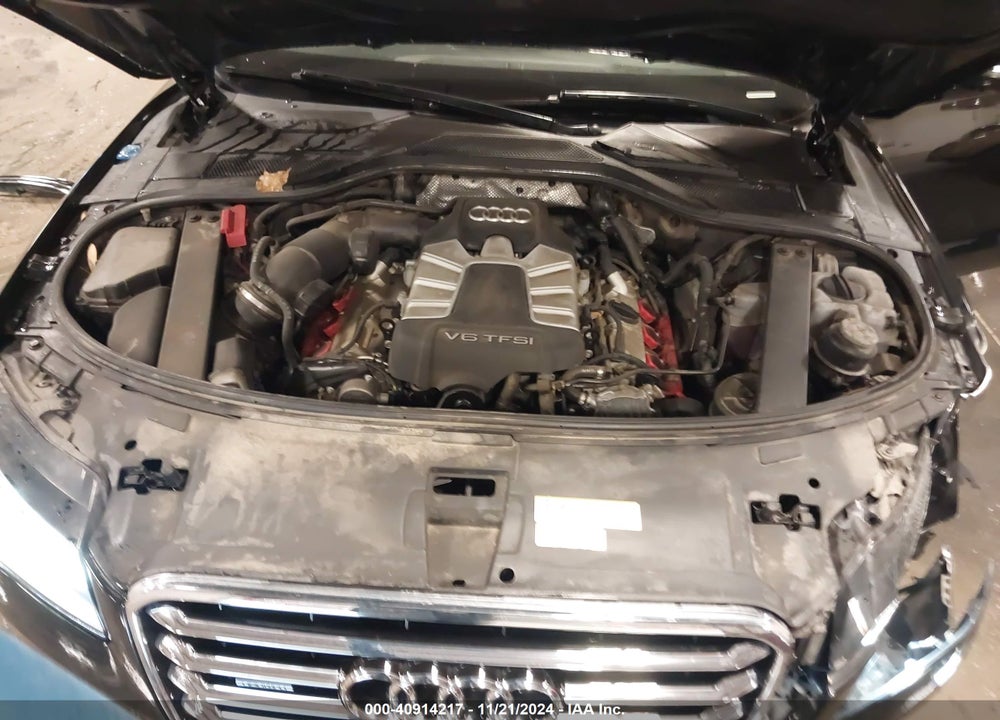 2014 AUDI A8 L 3.0T VIN: WAURGAFD4EN002828
