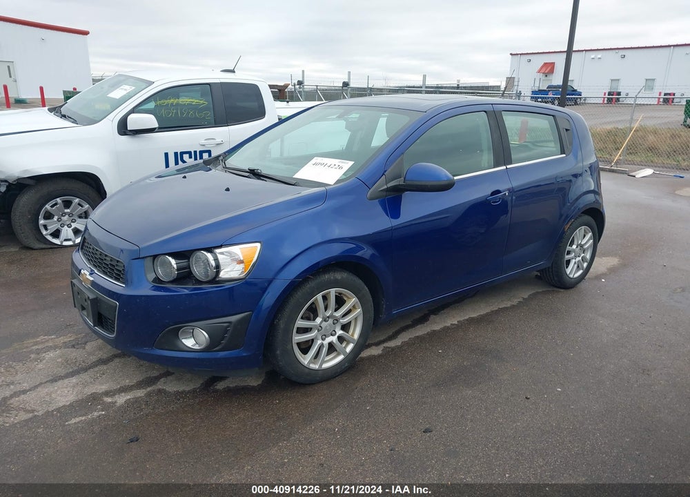 2014 CHEVROLET SONIC LT AUTO VIN: 1G1JC6SB6E4208535