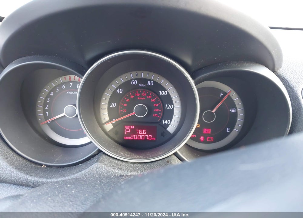 2012 KIA FORTE EX VIN: KNAFU4A24C5642604