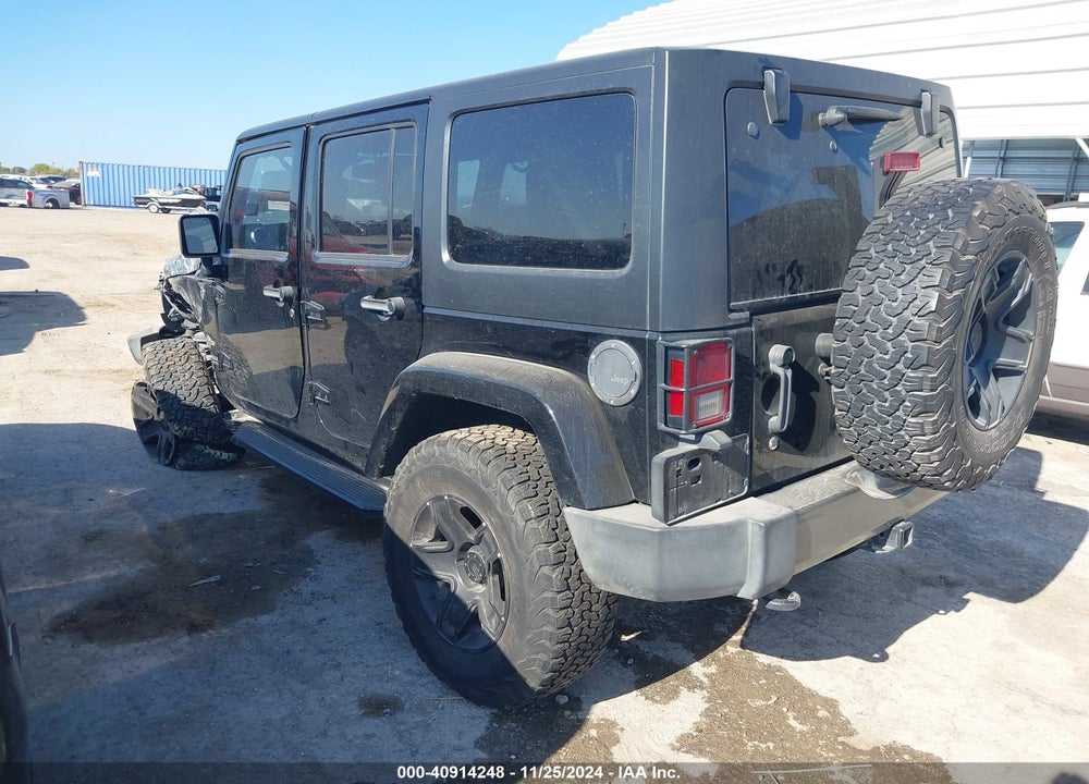 2015 JEEP WRANGLER UNLIMITED FREEDOM EDITION VIN: 1C4HJWDG9FL568488