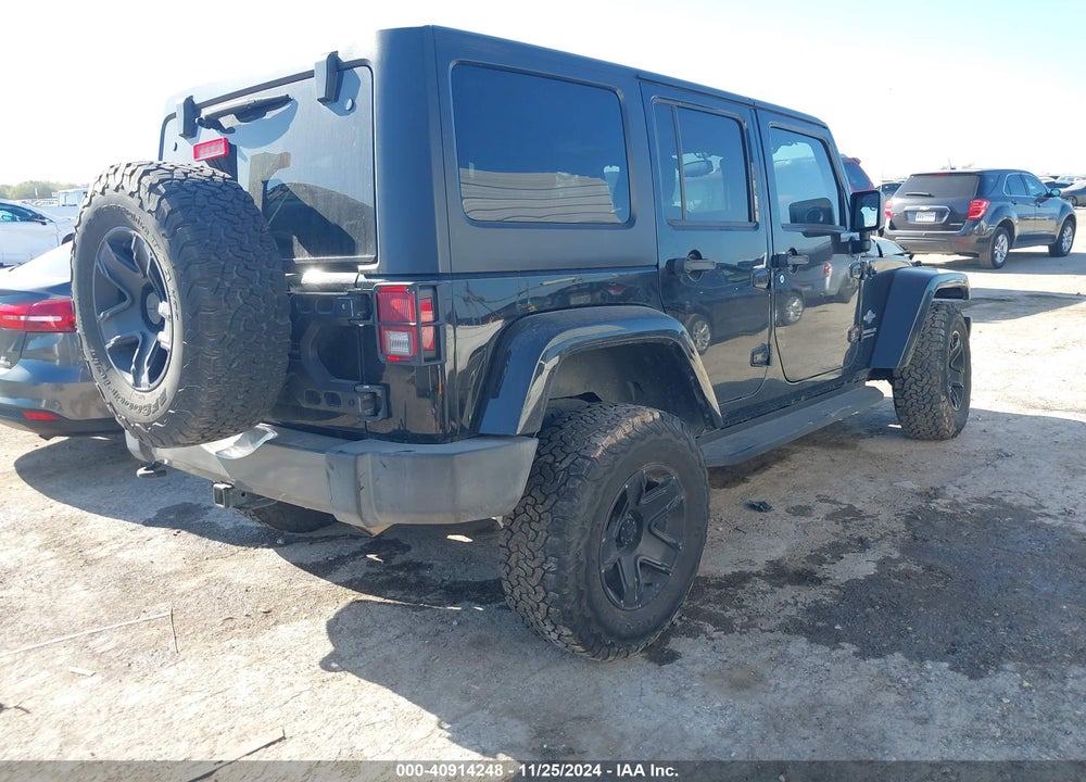 2015 JEEP WRANGLER UNLIMITED FREEDOM EDITION VIN: 1C4HJWDG9FL568488