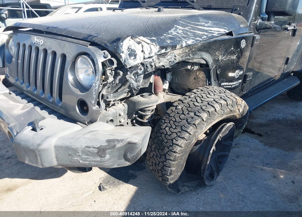 2015 JEEP WRANGLER UNLIMITED FREEDOM EDITION VIN: 1C4HJWDG9FL568488