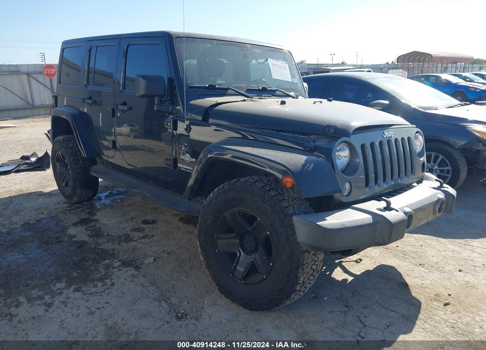 2015 JEEP WRANGLER UNLIMITED FREEDOM EDITION VIN: 1C4HJWDG9FL568488