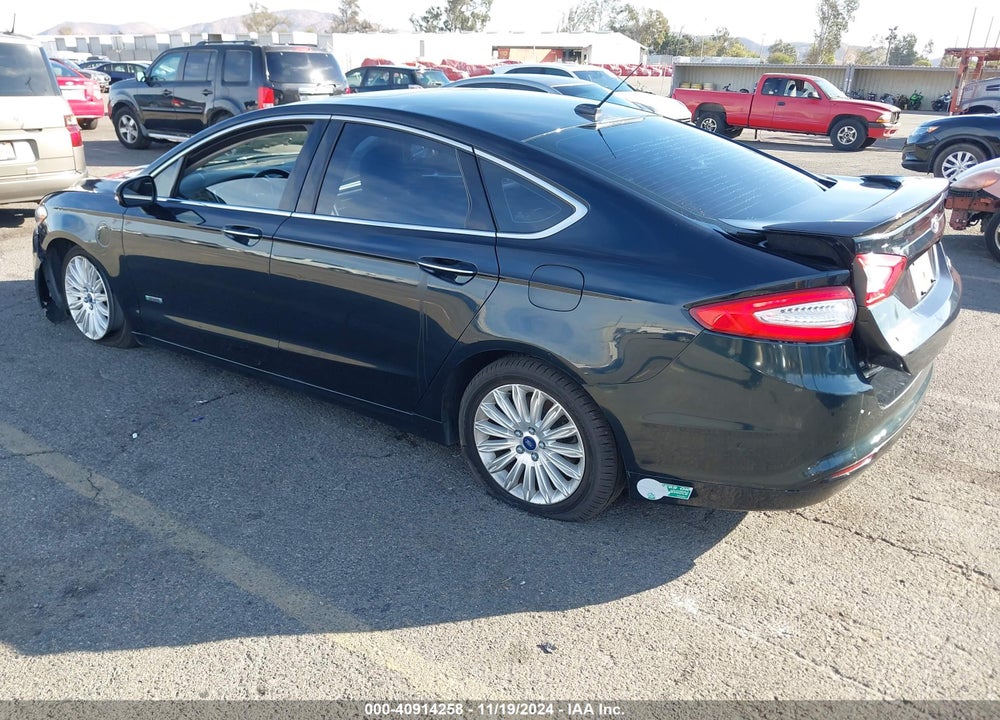 2014 FORD FUSION ENERGI TITANIUM VIN: 3FA6P0SU2ER103634