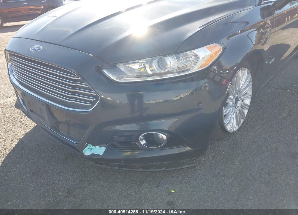 2014 FORD FUSION ENERGI TITANIUM VIN: 3FA6P0SU2ER103634