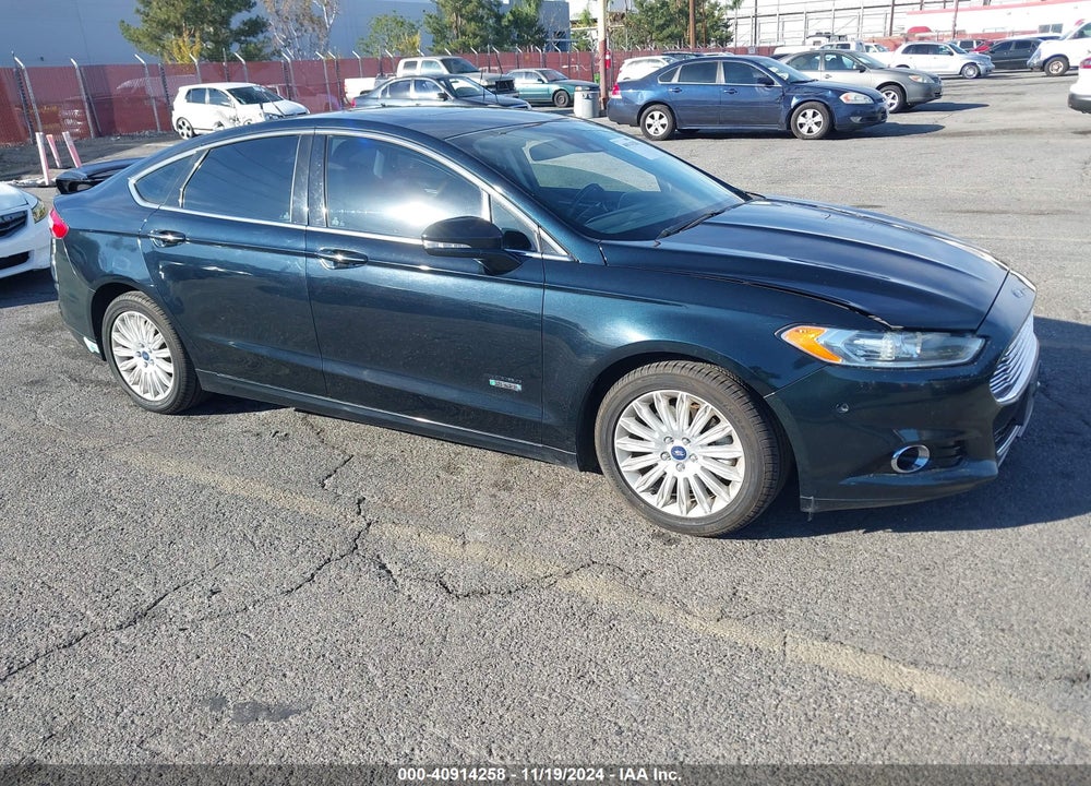 2014 FORD FUSION ENERGI TITANIUM VIN: 3FA6P0SU2ER103634