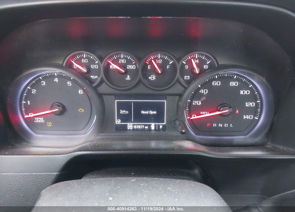 2019 CHEVROLET SILVERADO 1500 WORK TRUCK VIN: 3GCNYAEF7KG269743