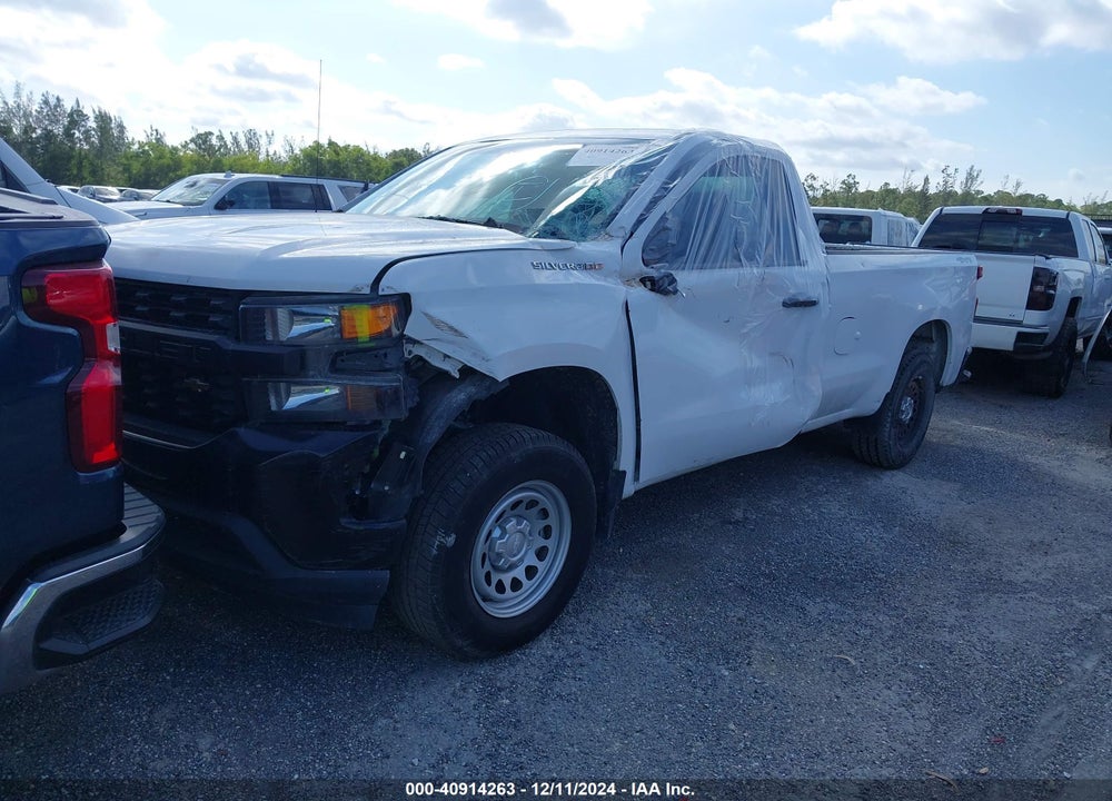 2019 CHEVROLET SILVERADO 1500 WORK TRUCK VIN: 3GCNYAEF7KG269743