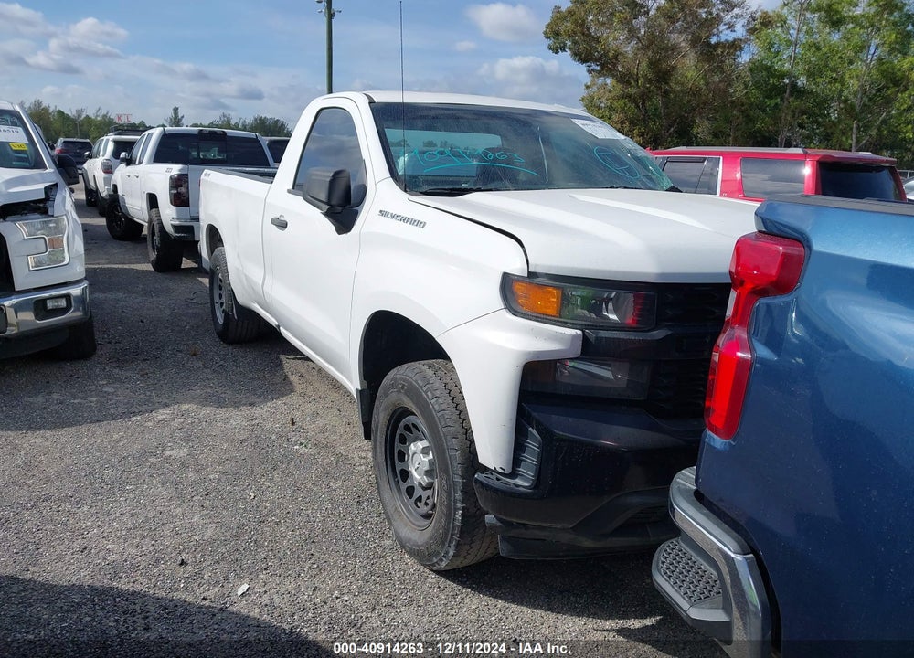 2019 CHEVROLET SILVERADO 1500 WORK TRUCK VIN: 3GCNYAEF7KG269743