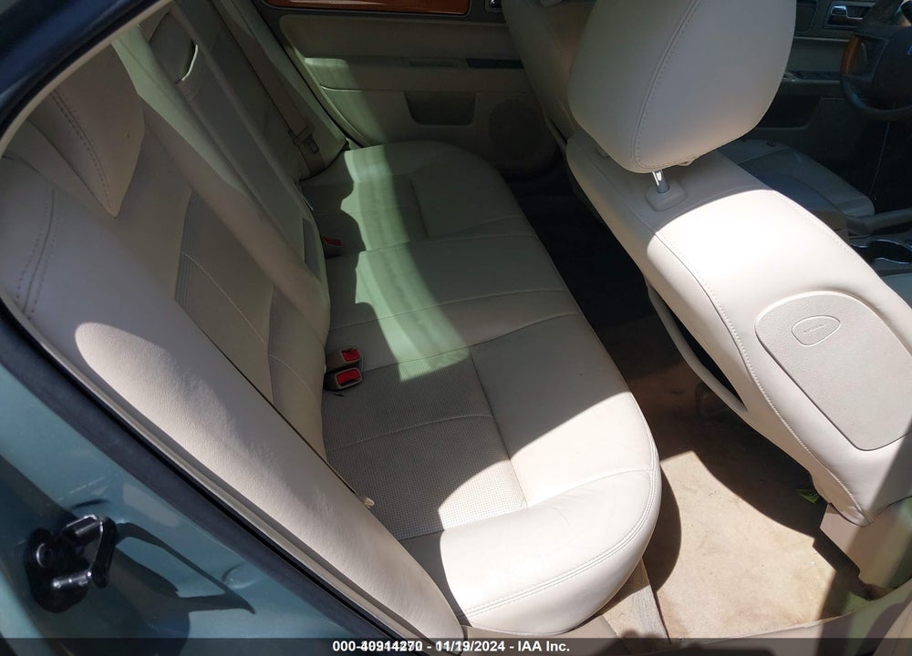 2009 LINCOLN MKZ VIN: 3LNHM26T49R625014
