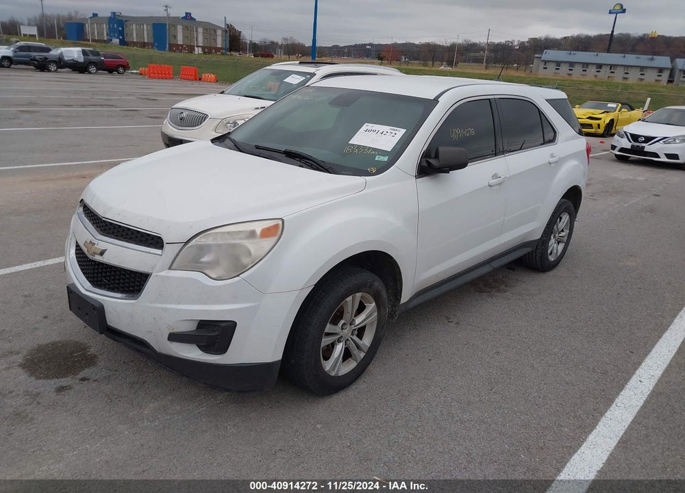 2013 CHEVROLET EQUINOX LS VIN: 2GNALBEK0D1160818