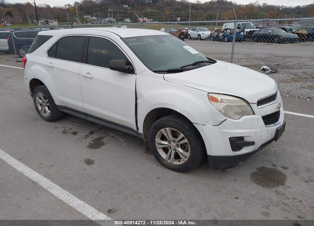 2013 CHEVROLET EQUINOX LS VIN: 2GNALBEK0D1160818