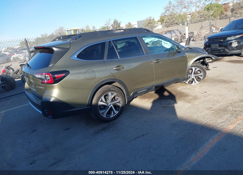 2021 SUBARU OUTBACK LIMITED VIN: 4S4BTANC0M3217556
