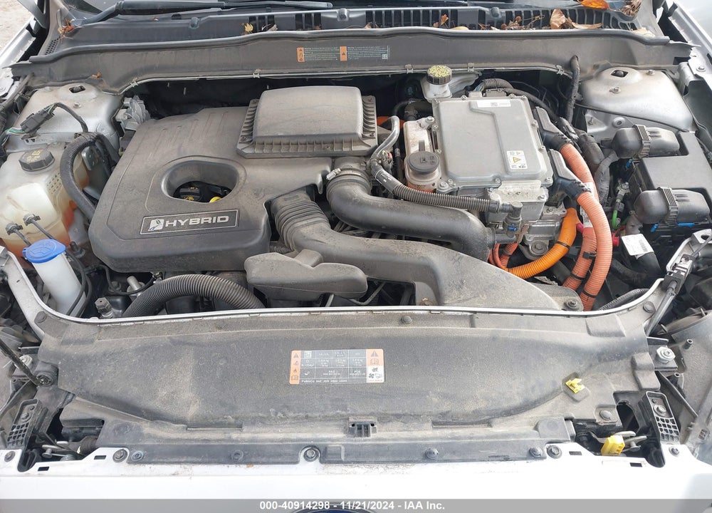 2019 FORD FUSION HYBRID SE VIN: 3FA6P0LU4KR206340